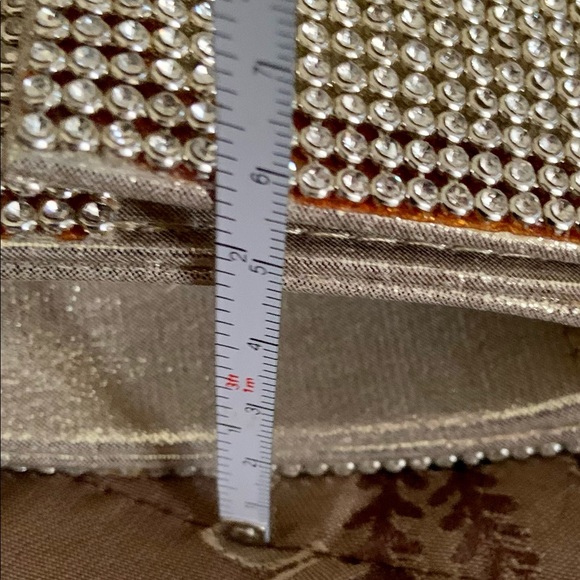 Diamanté Evening Clutch with shoulder chain - Picture 11 of 11